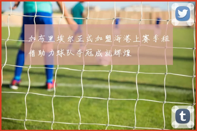 加布里埃尔正式加盟海港上赛季租借助力球队夺冠成就辉煌